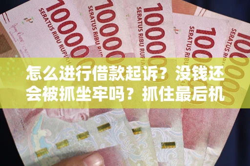 济南怎么进行借款起诉？没钱还会被抓坐牢吗？抓住最后机会！