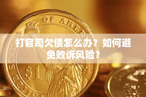 济南打官司欠债怎么办？如何避免败诉风险？