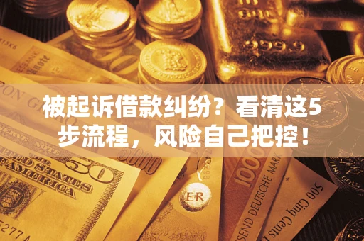 济南被起诉借款纠纷？看清这5步流程，风险自己把控！