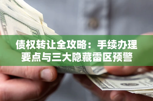 济南债权转让全攻略：手续办理要点与三大隐藏雷区预警