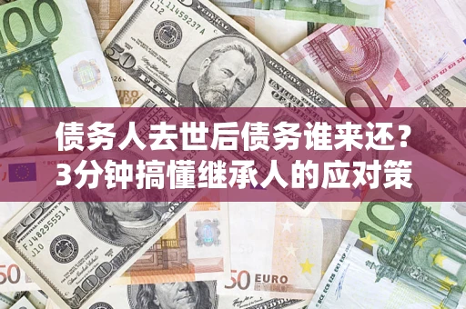 济南债务人去世后债务谁来还？3分钟搞懂继承人的应对策略