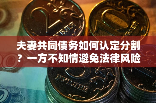 济南夫妻共同债务如何认定分割？一方不知情避免法律风险必看！
